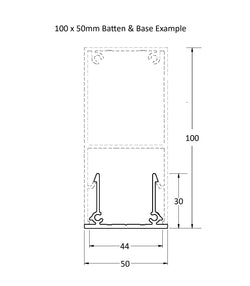 Aluminium Batten