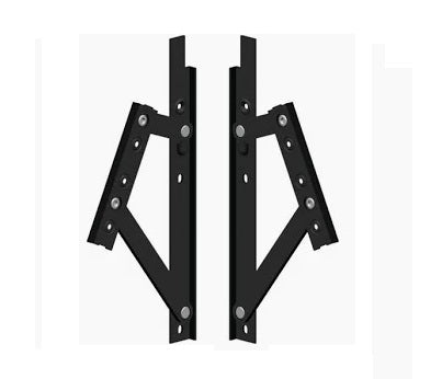 Aluminium Commercial Awning Sash 230mm Interlock Non Friction Stays ...
