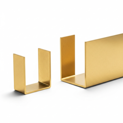 Brass Custom Cut & Folded Channel