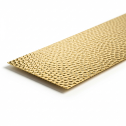 Brass Hammered Flat Sheet - Full / Half Sheets & Custom Cut