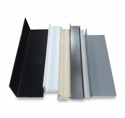 Aluminium Angle - Custom Powdercoated Dulux Duralloy® Colours