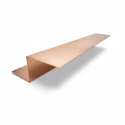 Copper Custom Cut & Folded Z