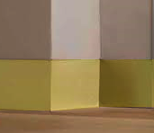 Brass Skirting - Flat Glue Fix Skirting