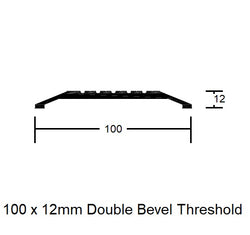 Aluminium Threshold - Natural / Clear Anodised