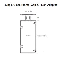 Aluminium Commercial Window Material - St Lucia Suite Style Framing & Glazing Bars