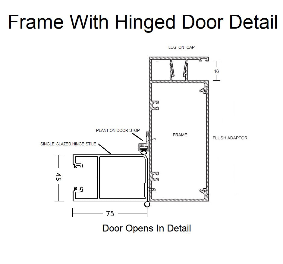 Aluminium Commercial Window Material - St Lucia Suite Style Framing ...