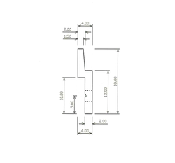 Aluminium Split Batten / French Cleat