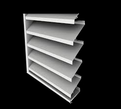 Aluminium Louvre Blades