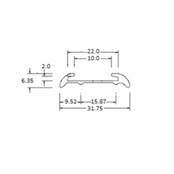 Aluminium Caravan Trim