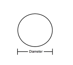Table Top Round - Patterned Glass
