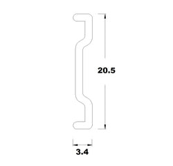 Aluminium Colonial Bar