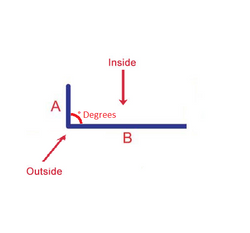 Brass Custom Cut & Folded Angle