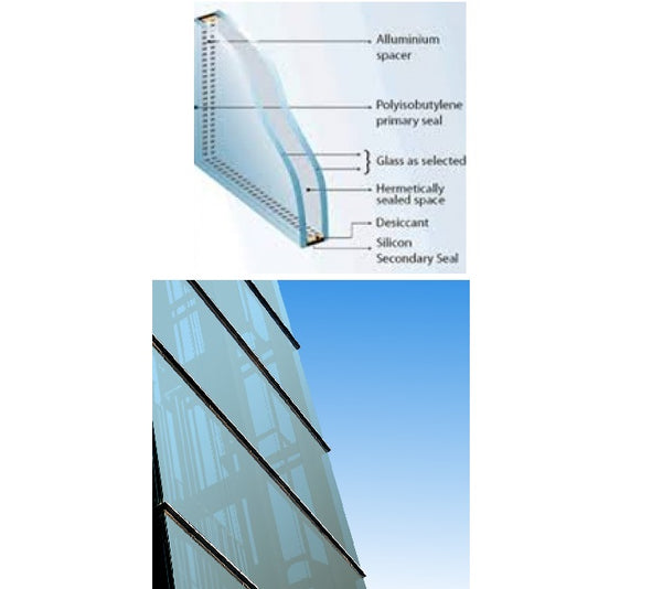 Double Unit Double Glazed Units - Viridian ComfortPlus™ / Airspace / Clear Glass ...