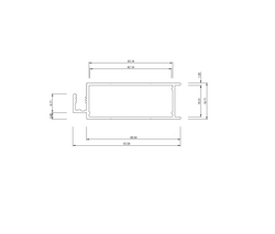 Aluminium Flydoor Frame