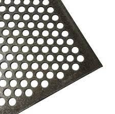 Galvanised Steel Perforated Sheet 1.6mm Thick