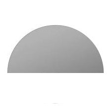 Circular Glass (Half Circle) - Tinted / Toned