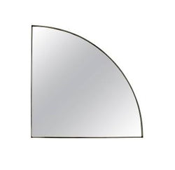 Circular Glass (Quarter Circle) - Mirror Glass