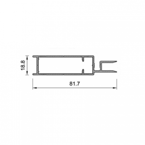 Aluminium Security Door Frame - Alltrade Aluminium, Glass & Stainless Steel