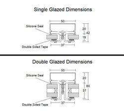 Aluminium Glazing Bars St Kilda Suite Style