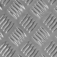 Aluminium Tread / Chequer Plate Custom Cut & Folded Angle Mill Finish & Powdercoated